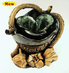 Vase "Lilie" aus Keramik, echte Handarbeit