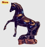 Statuette "Pferd" aus Keramik, echte Handarbeit